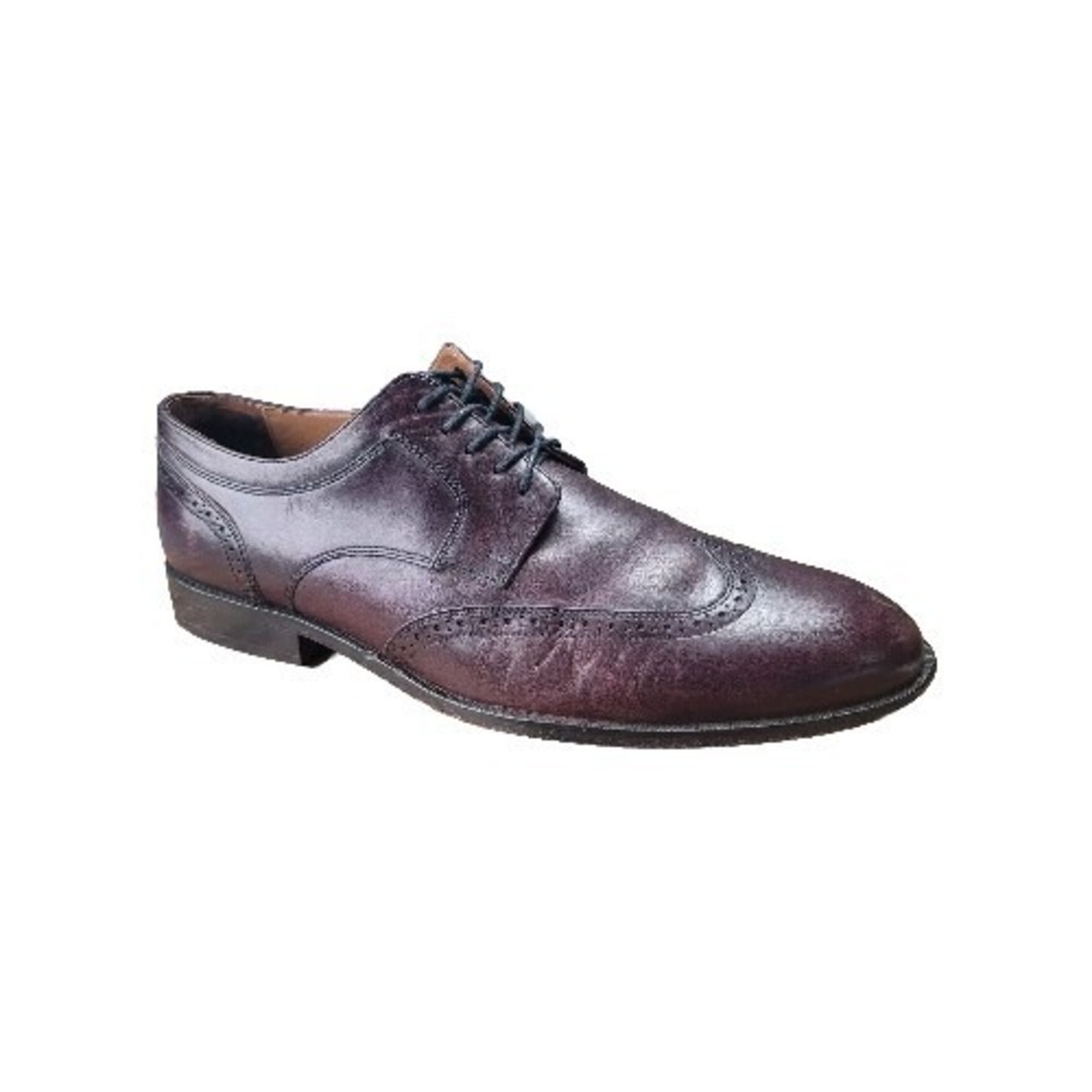 Johnston & Murphy Oxford Shoes Brown Leather Men's Size 13 M Dress 59-1074